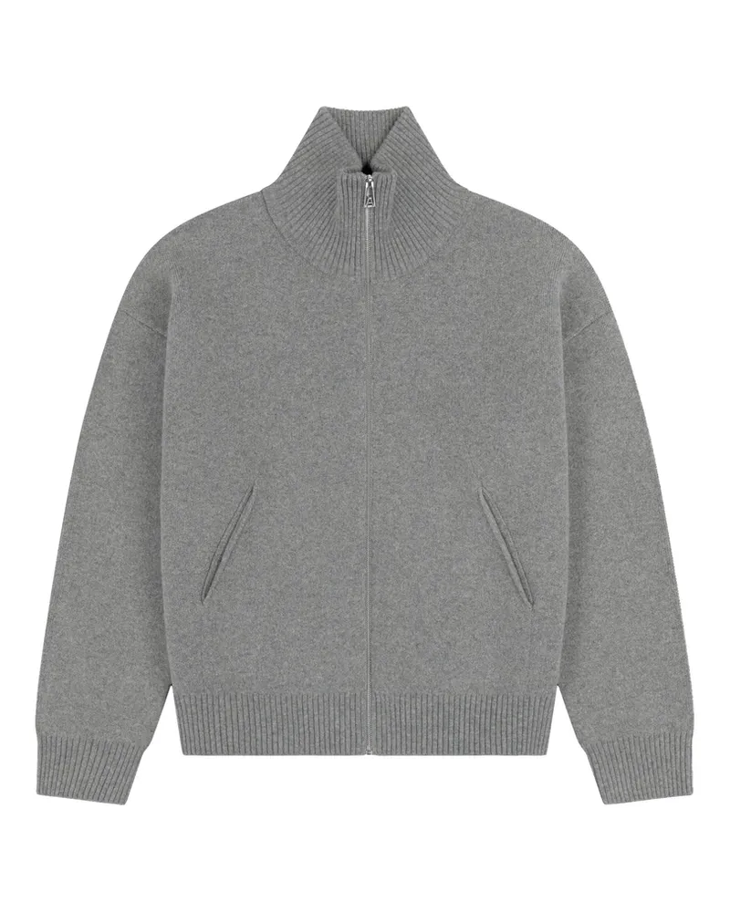 Axel Arigato Core Zip-up Cardigan Grey