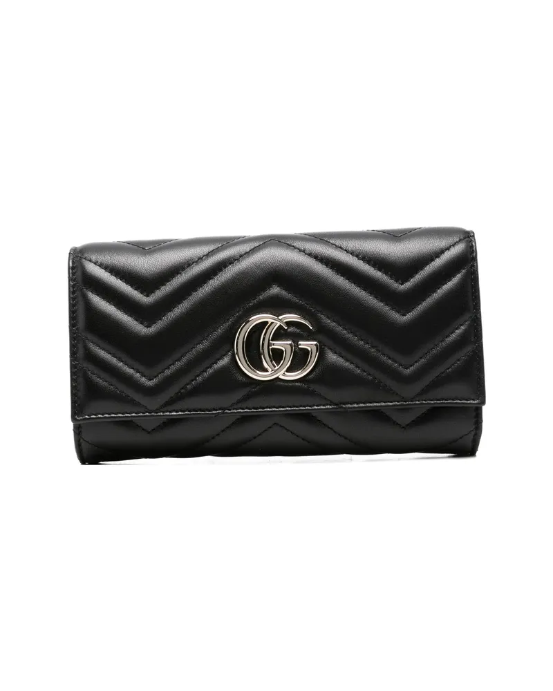 Gucci GG Marmont Matelassé Wallet Black