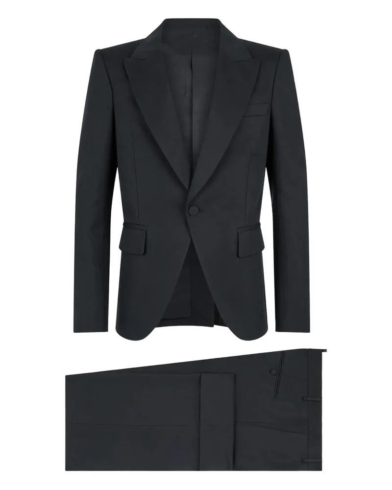 Dsquared2 Notched Pocket Suit Black