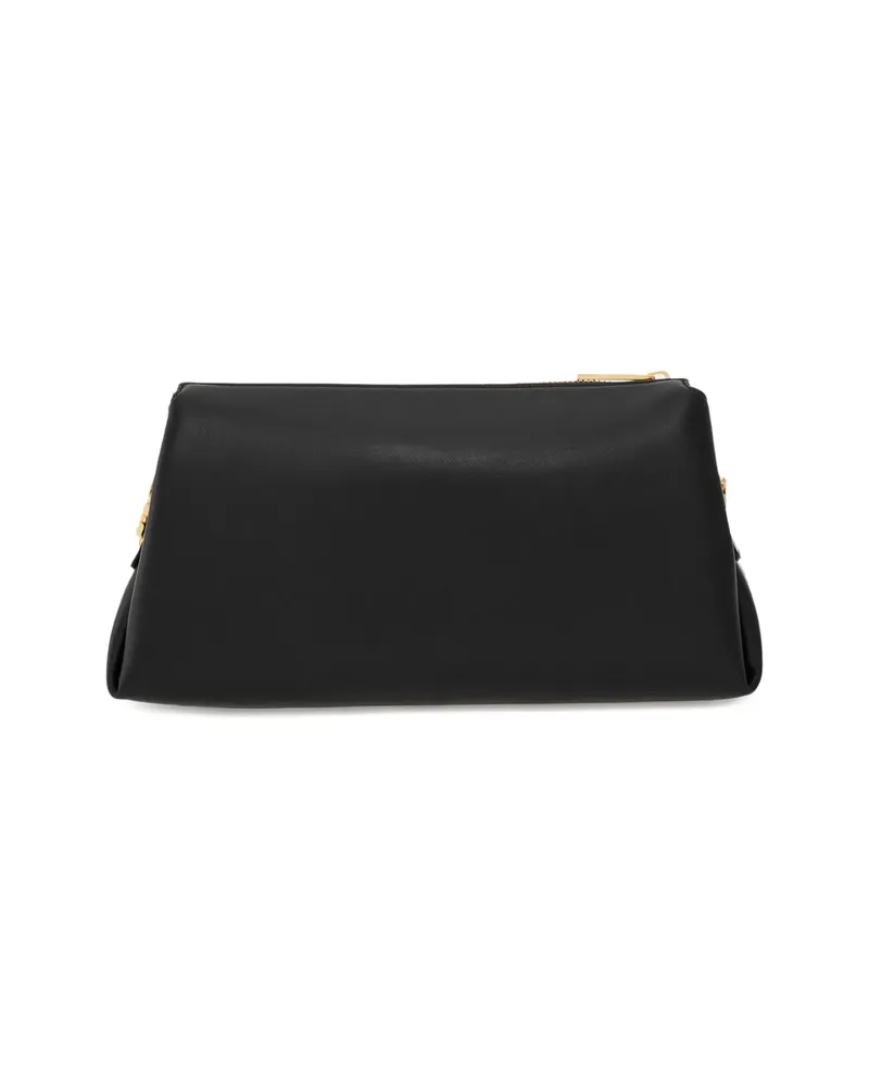 Ferragamo Gancini Chain Cross Body Bag Black