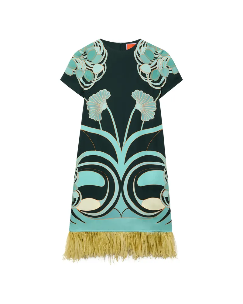 La DoubleJ Swing Dress Green