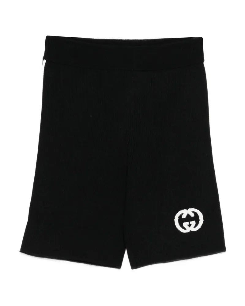 Gucci Logo-motif Shorts Black