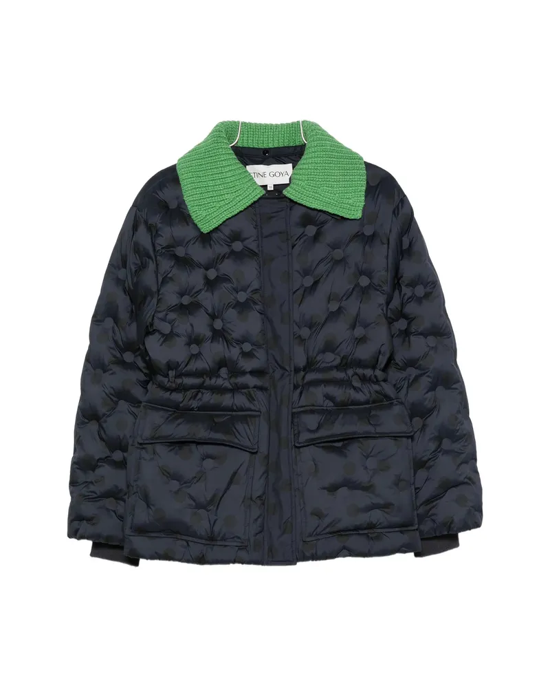 Stine Goya Quilted Jacket Blue