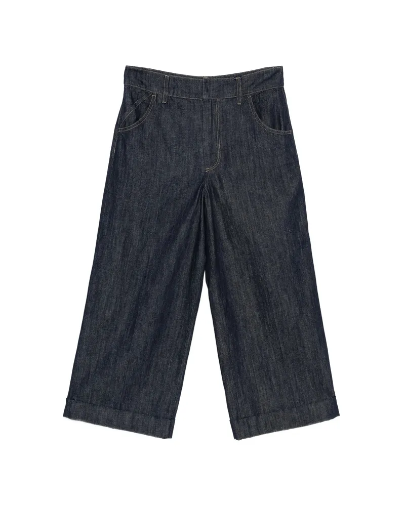 Max Mara Smmefedra Cuffed Jeans Blue