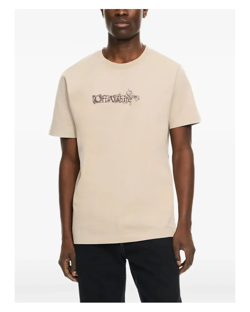 OFF-WHITE Heraldic Arrow T-shirt Neutrals