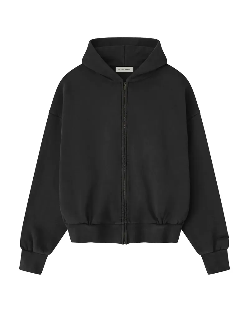 Fear of God Classic Full-zip Hoodie Black