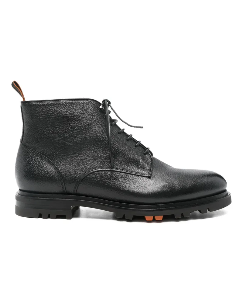 Santoni Logan Lace-up Boots 