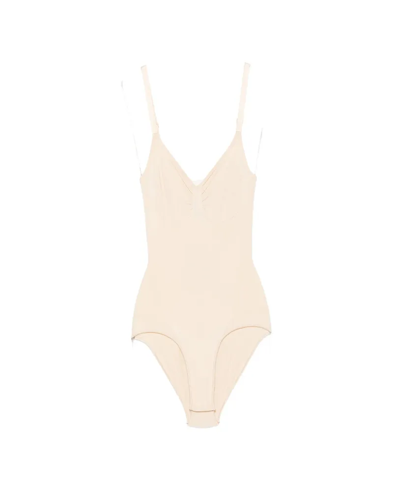 SKIMS Ruched Bodysuit Neutrals