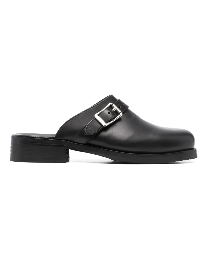 Our Legacy Buckle-detail Mules Black