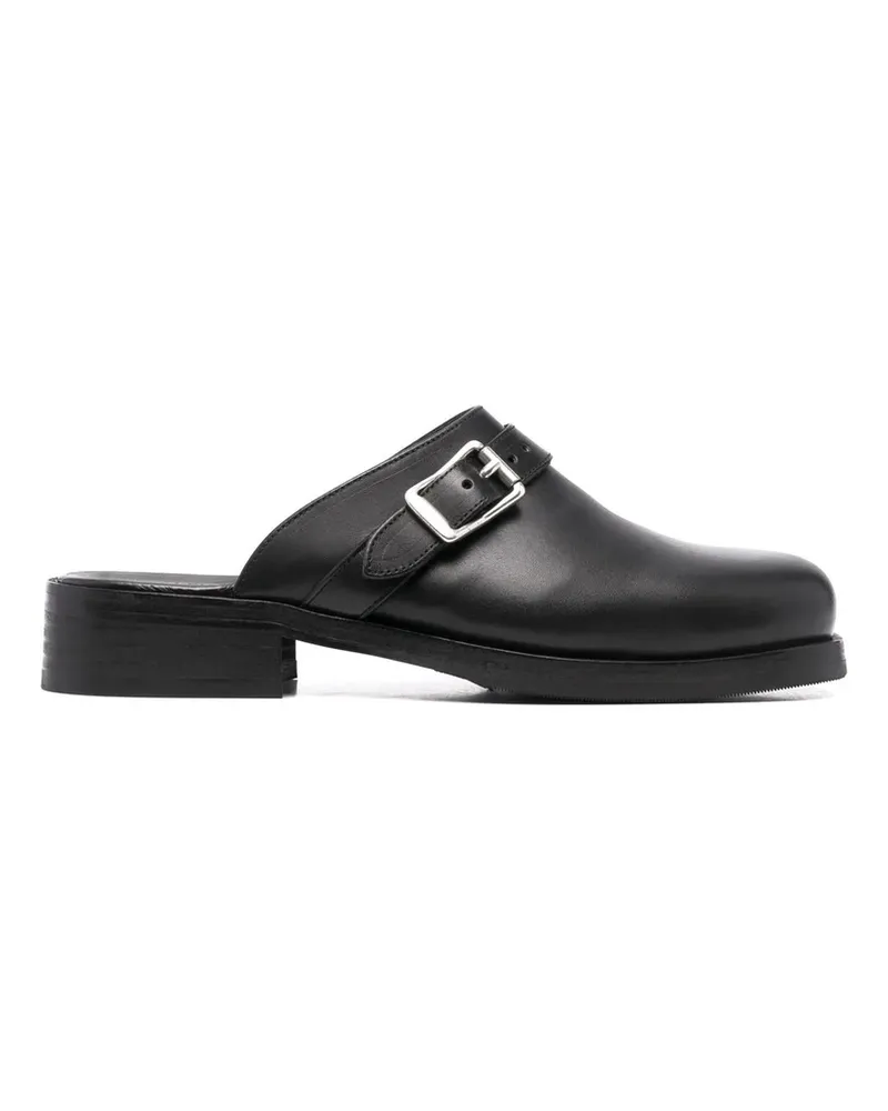 Our Legacy Buckle-detail Mules Black