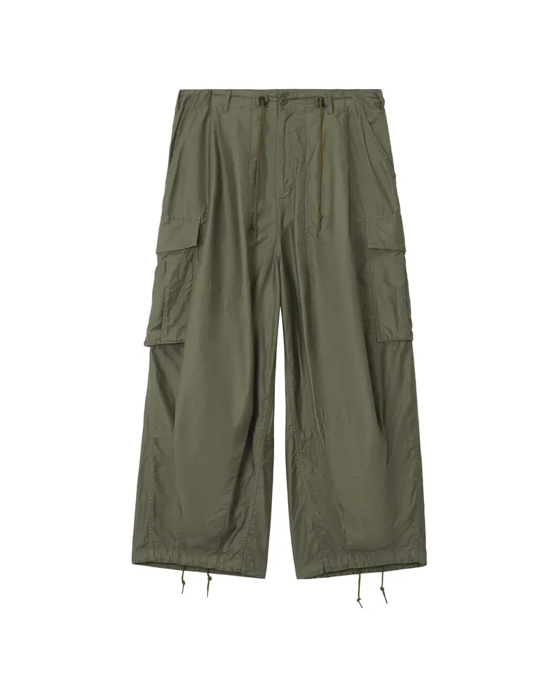 NEEDLES Drawstring Cargo Pants Green
