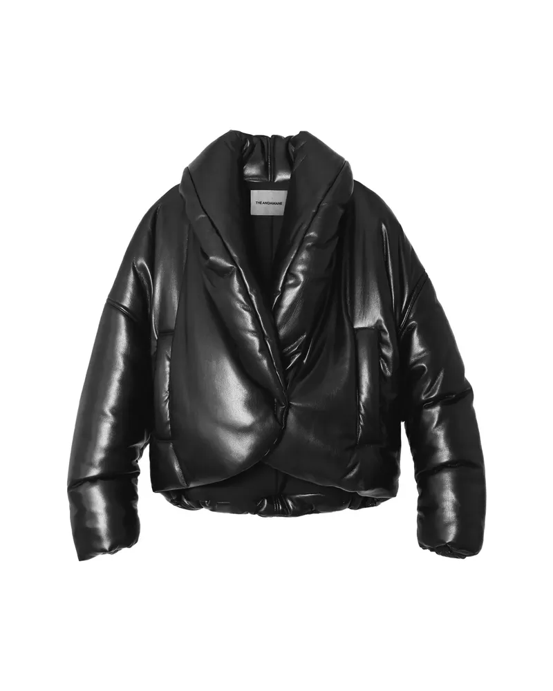 ANDAMANE Oversized Padded Jacket Black