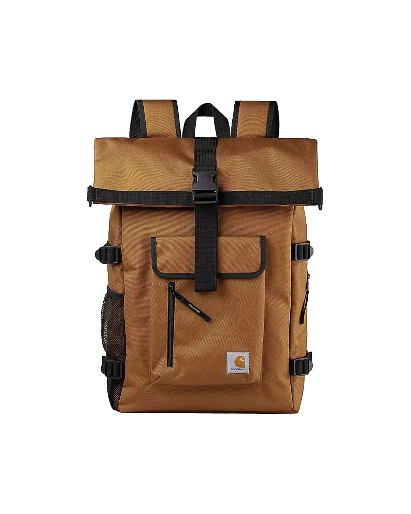 Carhartt WIP Philis Roll-top Buckled Backpack Brown