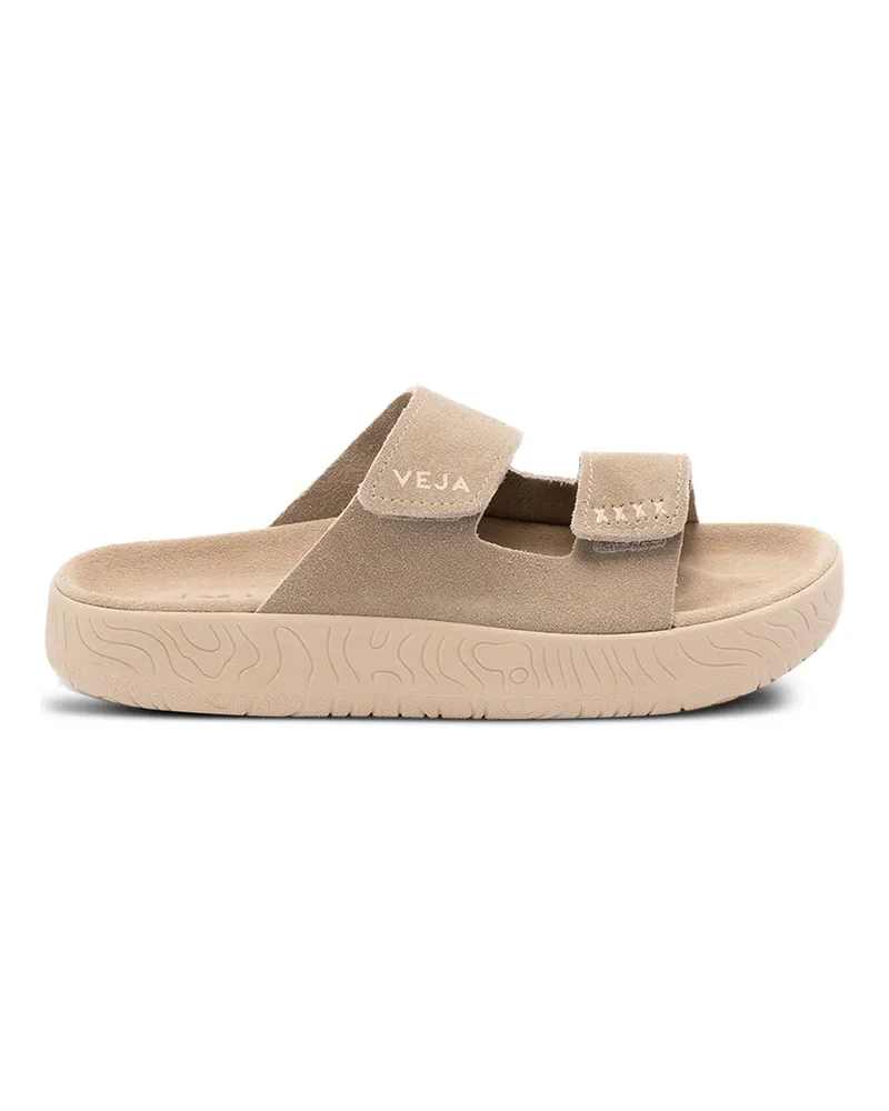 VEJA Touch-strap Platform Sandals Neutrals