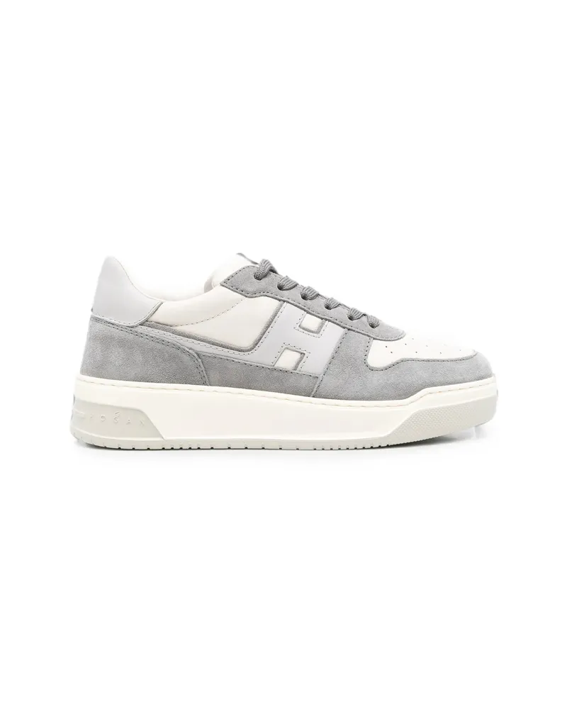 Hogan Logo-patch Sneakers Grey