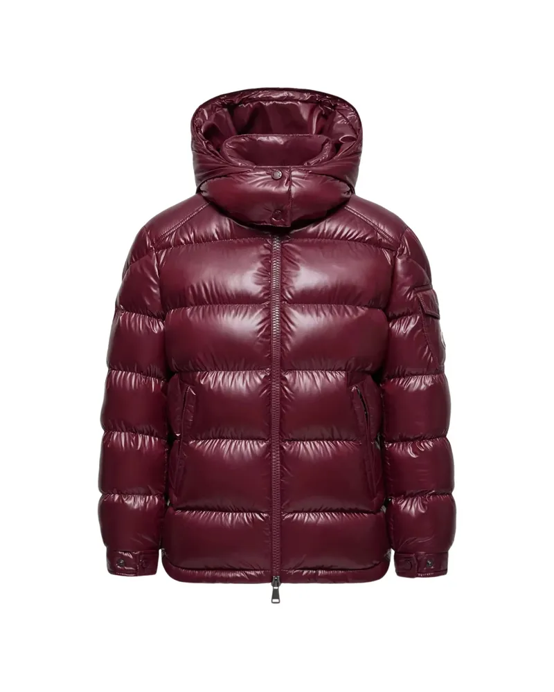 Moncler Maire Hooded Padded Jacket Red