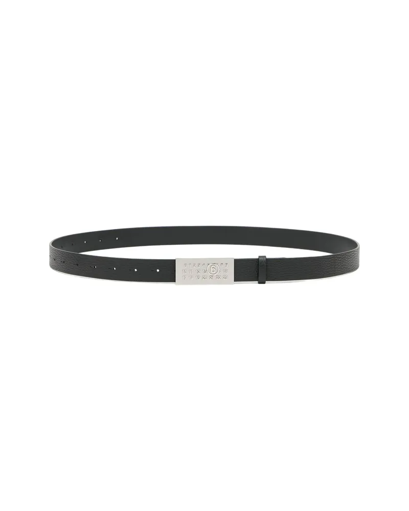 Maison Margiela Numeric Plaque Belt Black