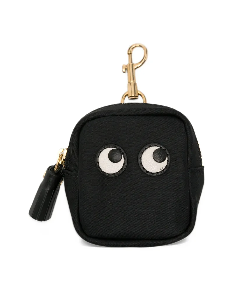 Anya Hindmarch Eyes Ear Pods Pouch Black