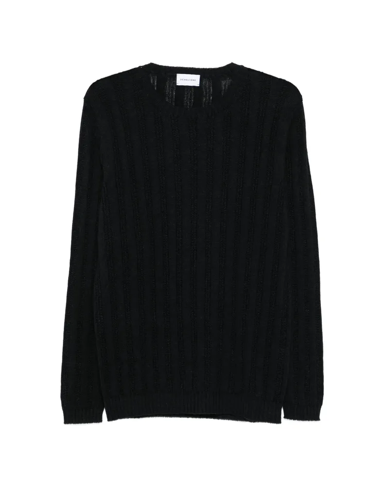 Scaglione Crew-neck Sweater Black