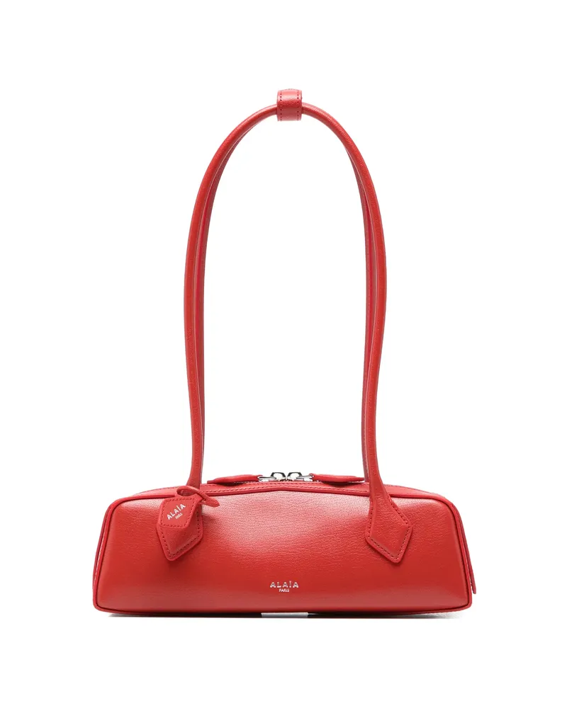 Alaïa Top Handle Shoulder Bag Red