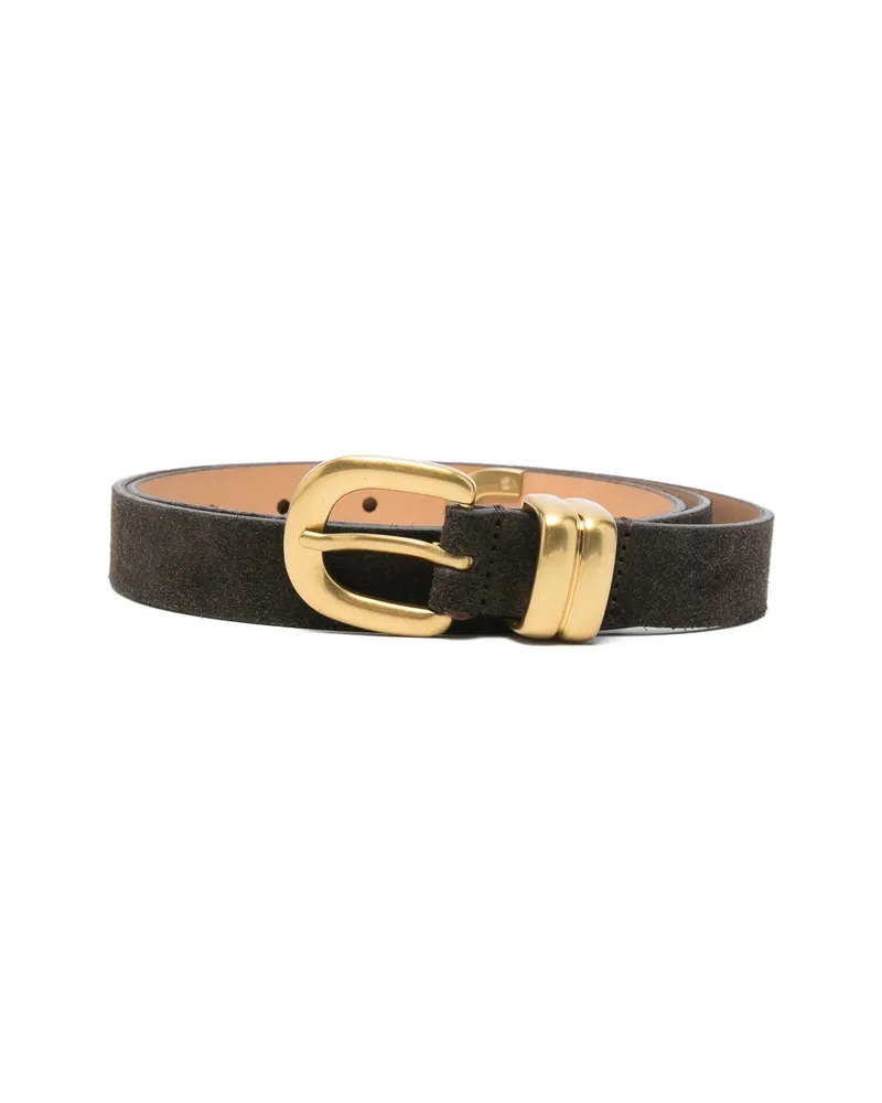 By Malene Birger Zoilo Buckled Belt Brown