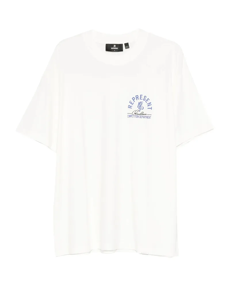 REPRESENT Logo-print T-shirt White