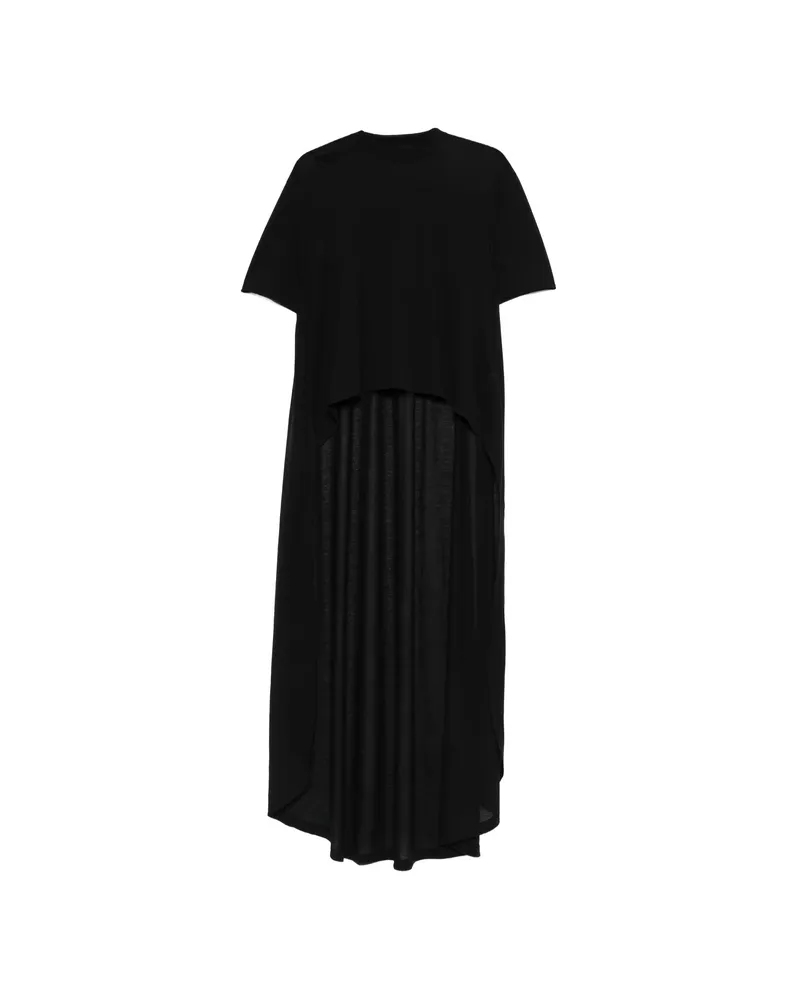 Balenciaga Asymmetric-hem T-shirt Black