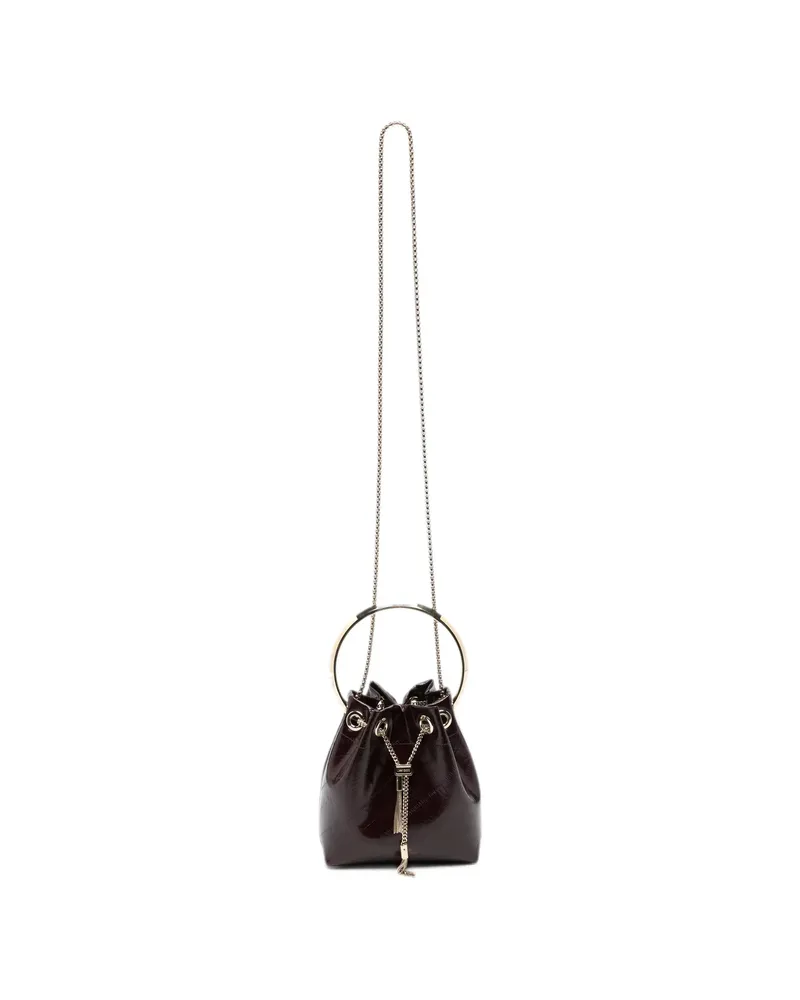 Jimmy Choo Bon Bon Bucket Bag Red