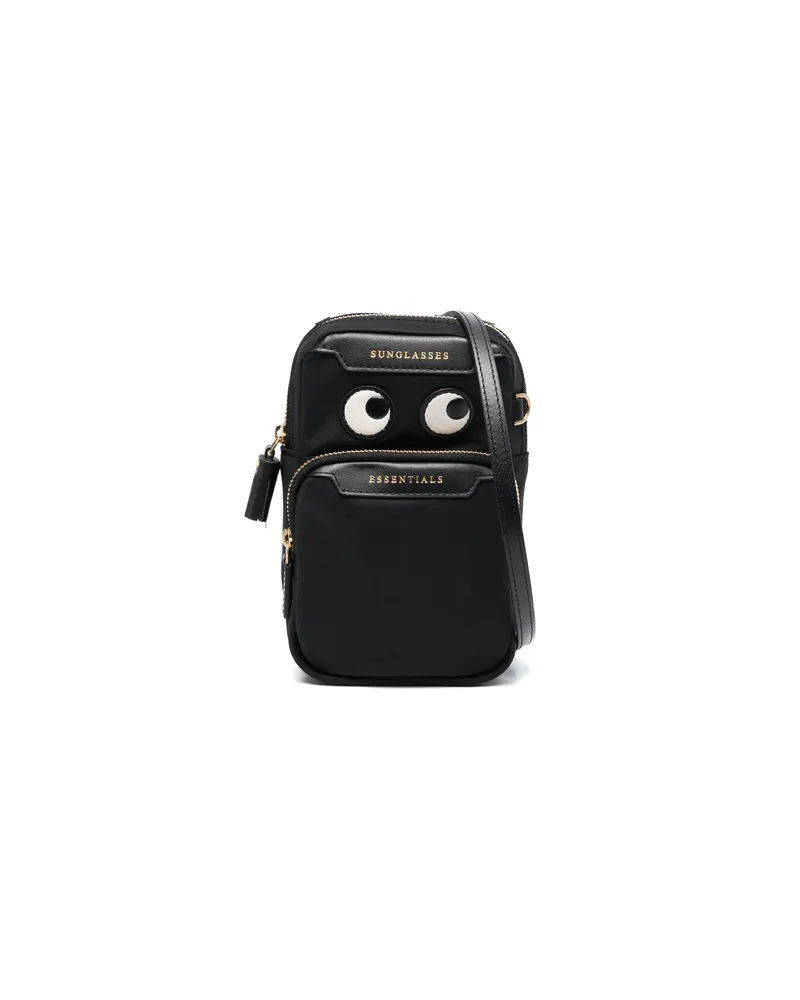 Anya Hindmarch Eyes Essentials Crossbody Bag Black