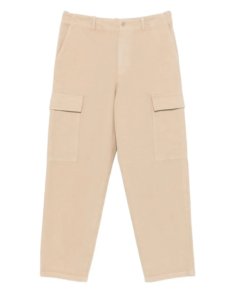 A.P.C. A. p.c. Cotton Cargo Trousers Neutrals