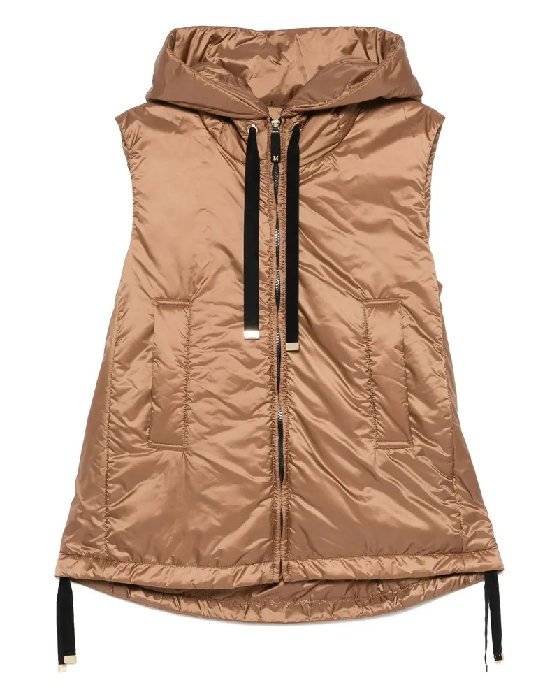 Max Mara Greengo Gilet Brown