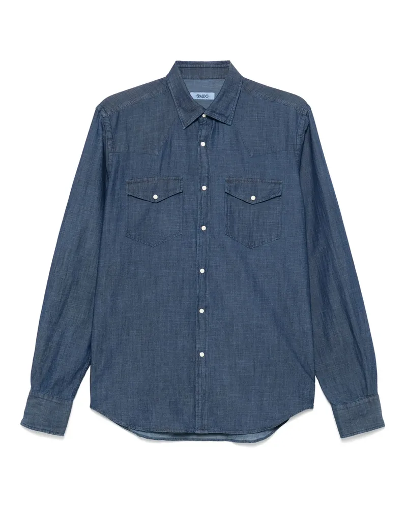 ERALDO Cotton Shirt Blue