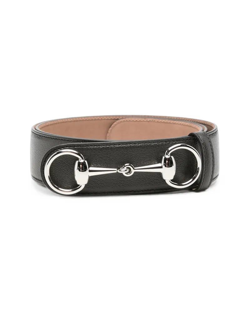 Gucci Interlocking G Buckle Belt Black