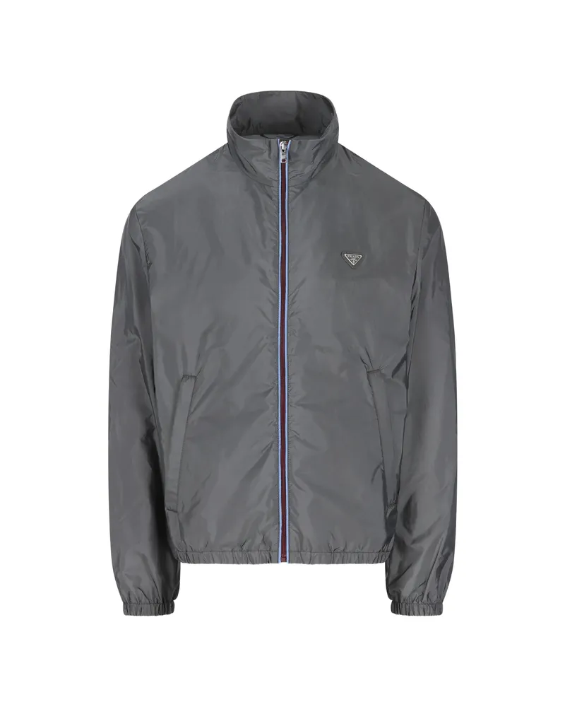 Prada Re-Nylon Jacket Grey
