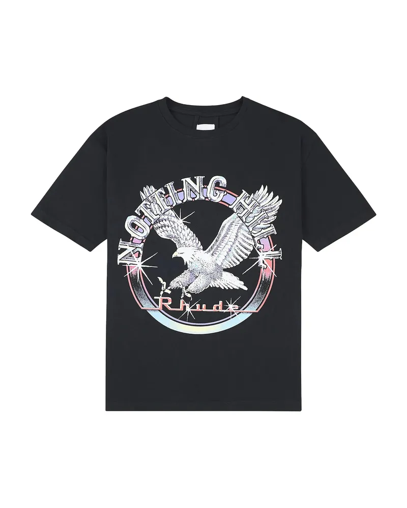 RHUDE Notting Hill Eagle T-shirt Black