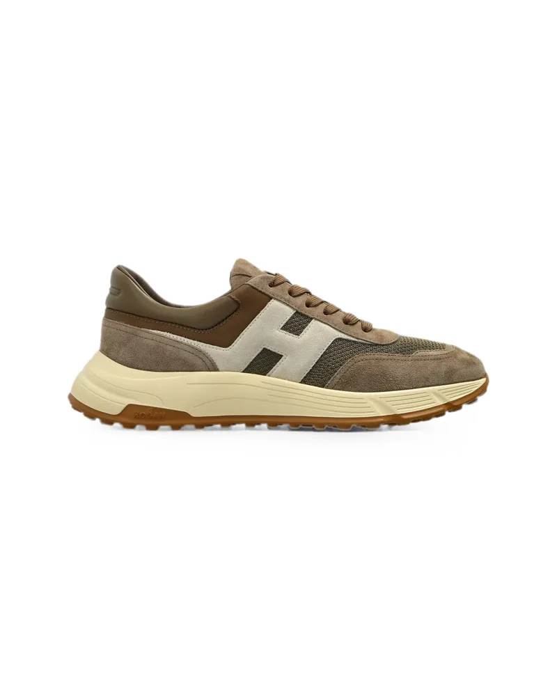 Hogan Sports Shoes `H641 Brown