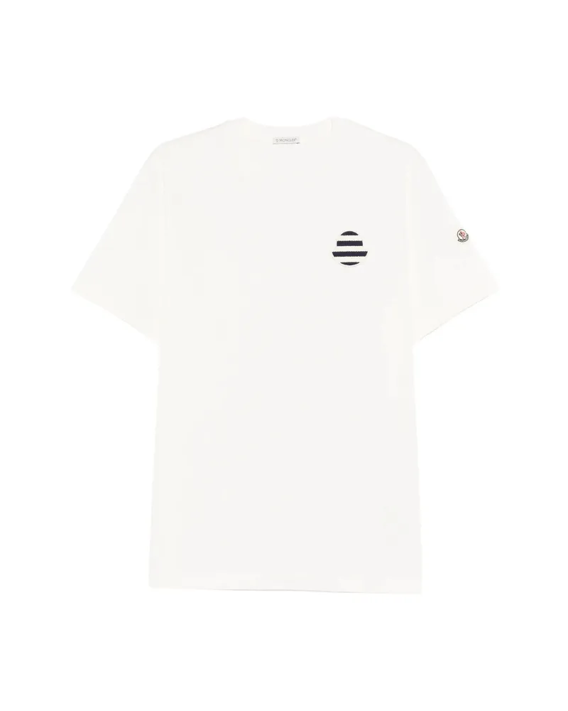 Moncler Graphic T-shirt Neutrals