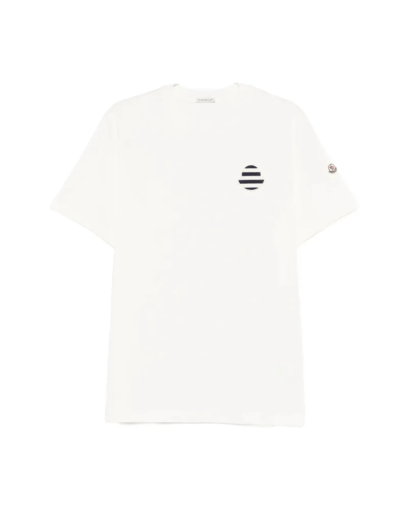 Moncler Graphic T-shirt Neutrals
