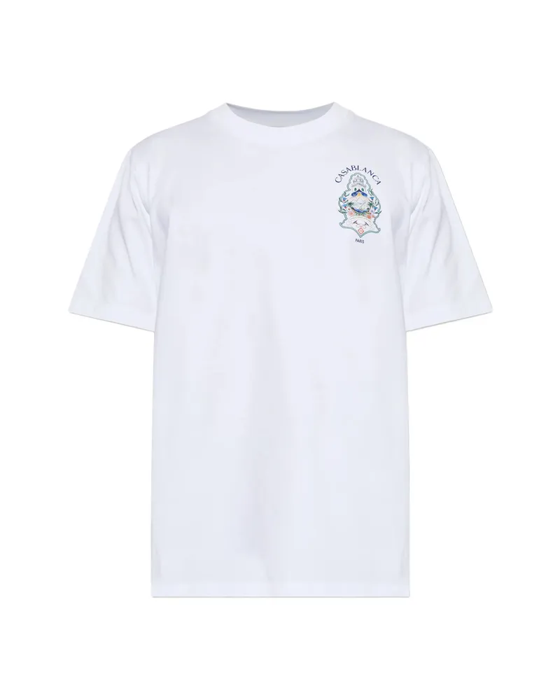 Casablanca Paris Graphic-print T-shirt White