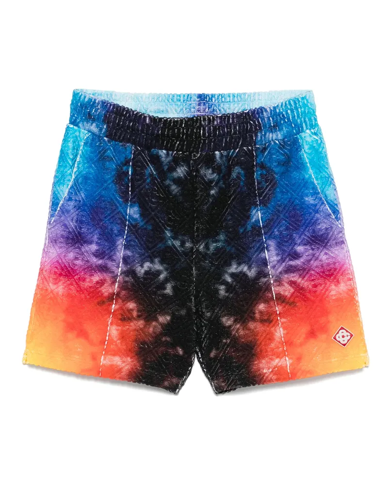 Casablanca Paris Monogram Shorts Blue