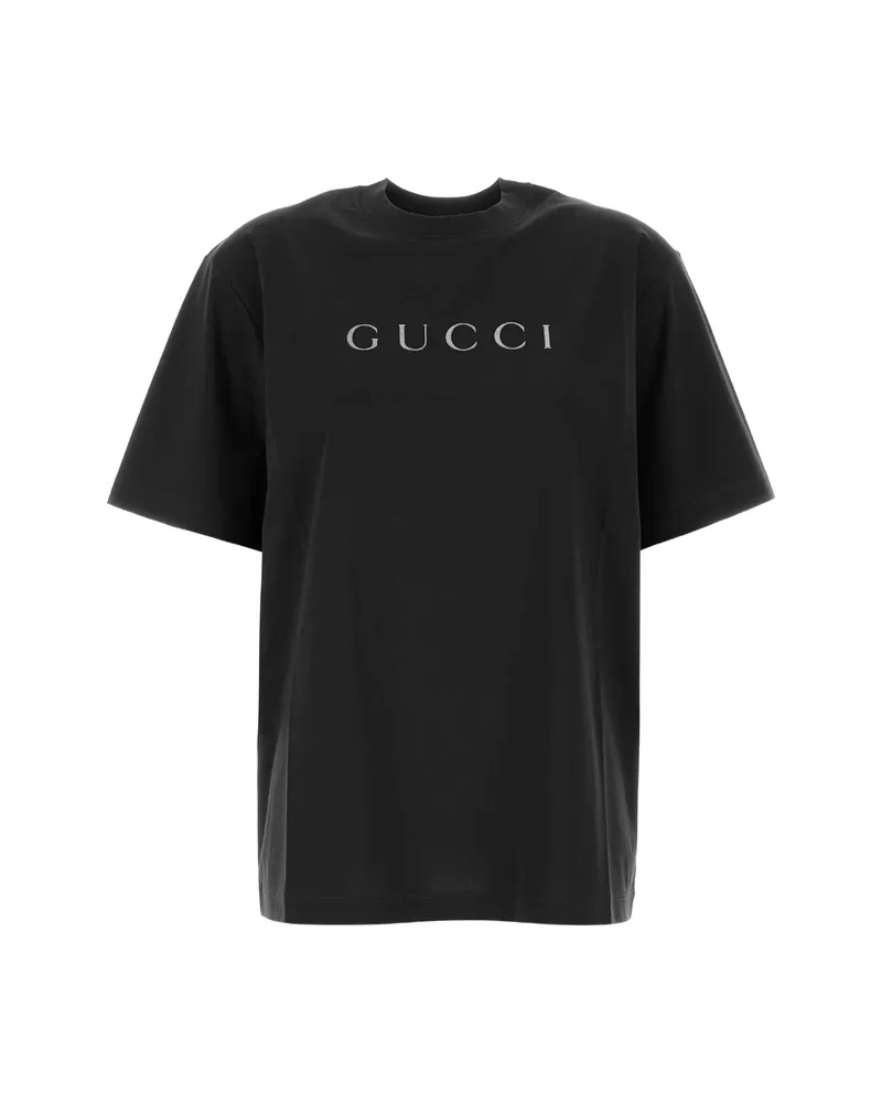Gucci Logo-print Short-sleeved T-shirt Black