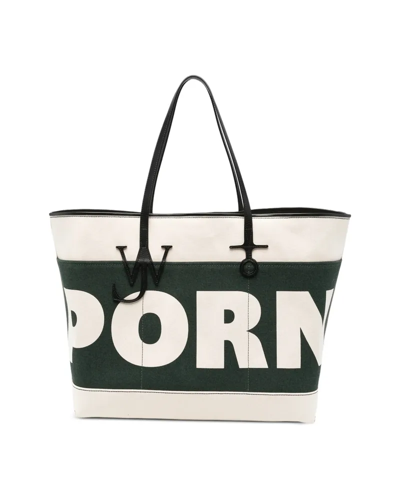 J.W.Anderson Anchor Logo-plaque Tote Bag Neutrals