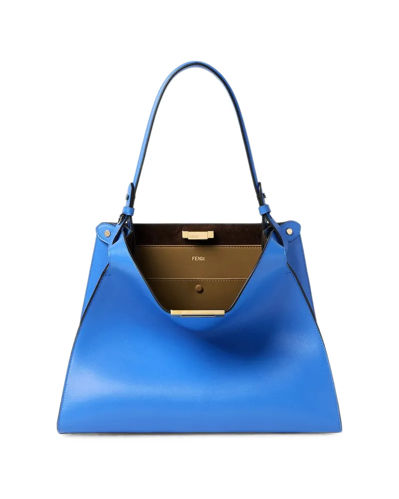 Fendi Medium Fendi Way Tote Bag Blue