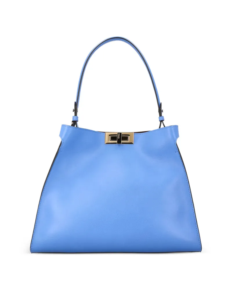 Fendi Medium Fendi Way Tote Bag Blue