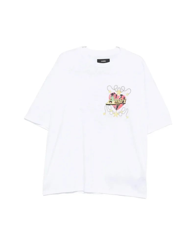 Amiri Graphic-print T-shirt White