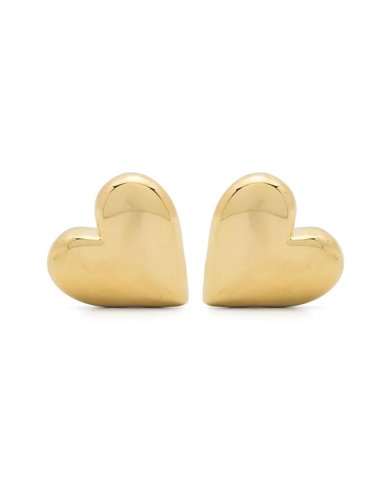 Federica Tosi Heart-motif Earrings Gold