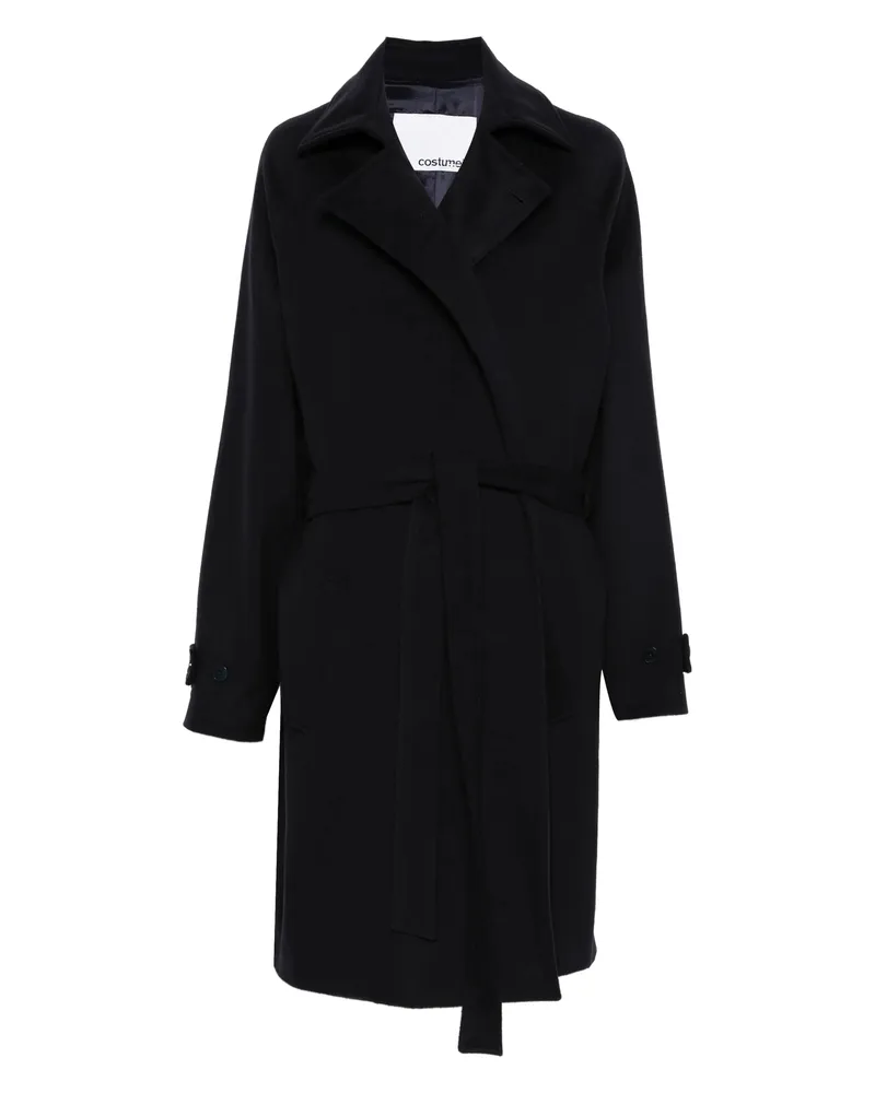 Costumein Belted Coat Blue