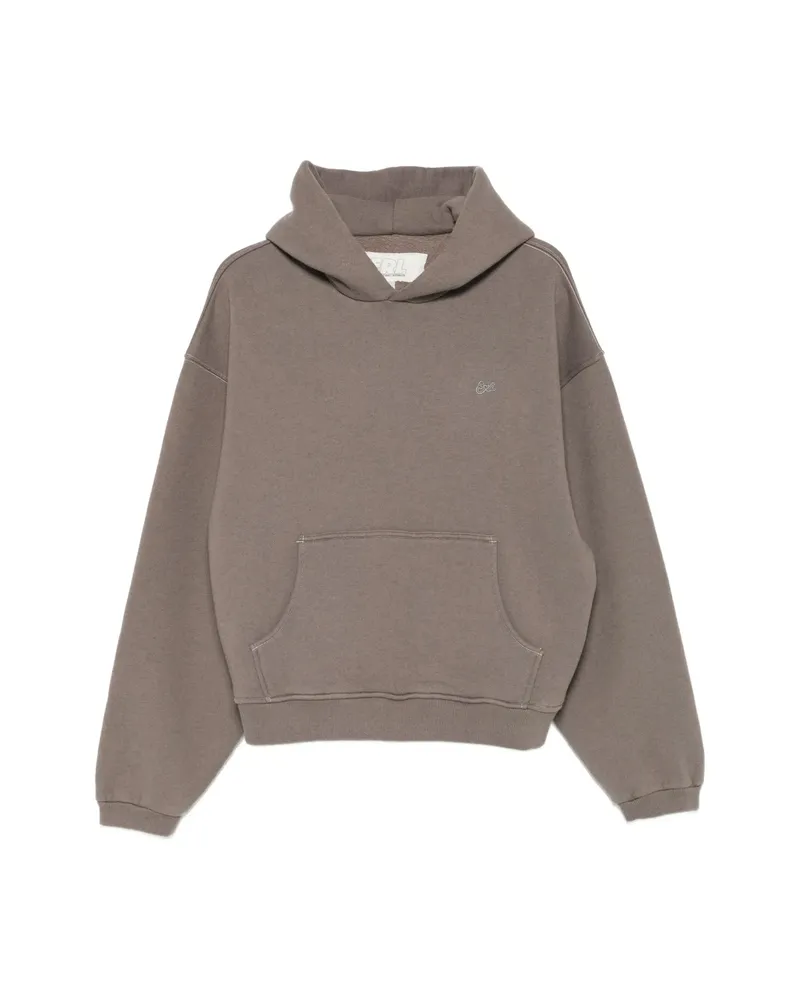 ERL Heathered Hoodie Brown