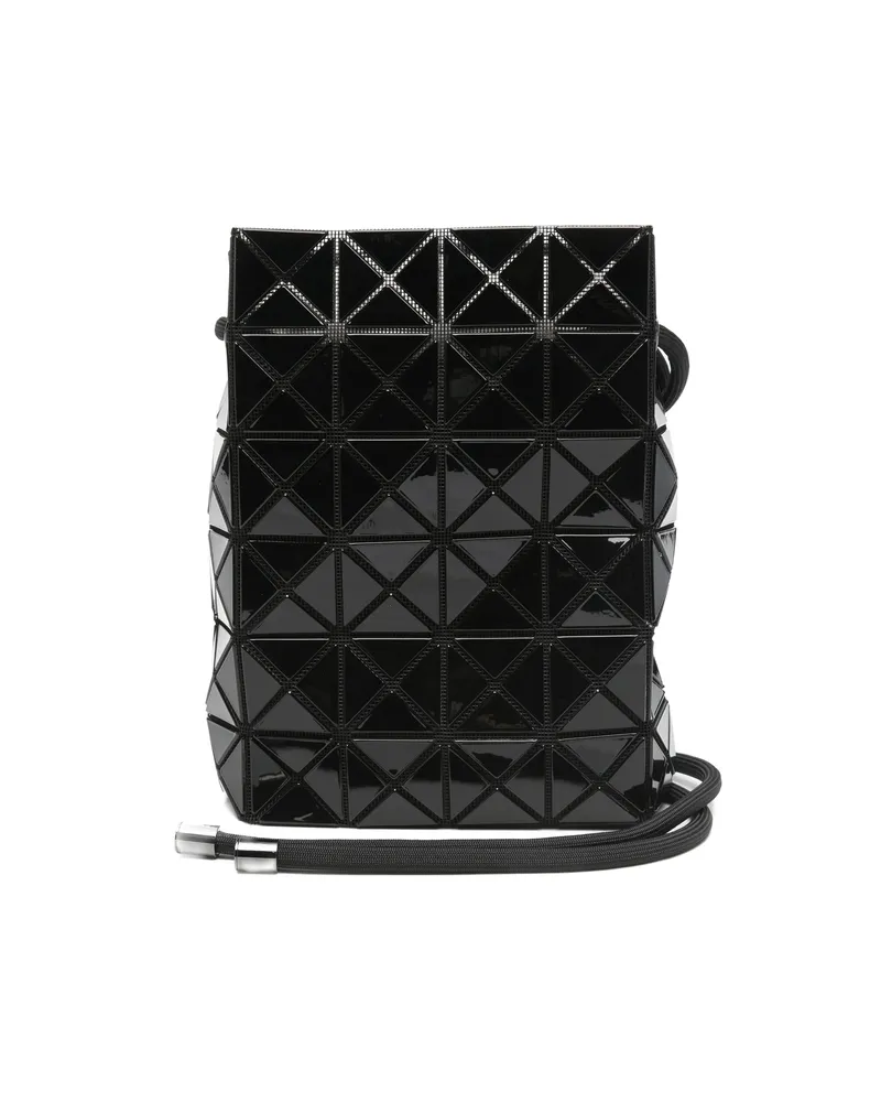 Issey Miyake Geometric Drawstring Bucket Bag Black