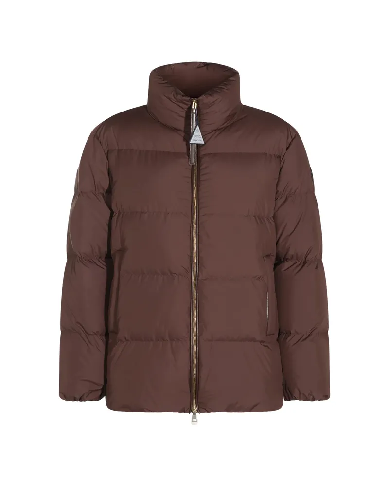 Moncler MONCLER Coats Brown